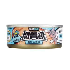 怪獸部落 貓罐頭 怪獸部落 貓罐頭 開胃慕斯主食罐 虱目魚鬼頭刀 82g