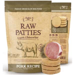 Absolute Bites Absolute Bites 狗糧 凍乾鮮肉肉餅 豬肉 397g (ARP-7606)