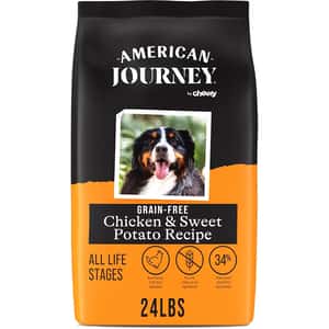 狗糧 American Journey 狗糧 全犬糧 無穀物雞肉+甜薯配方 24lbs (AJDC24)