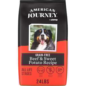 American Journey American Journey 狗糧 全犬糧 無穀物牛肉+甜薯配方 24lbs (AJDB24)