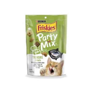 Friskies 貓零食 Friskies喜躍 Party Mix Crunch 貓零食 貓脆餅 三文魚+蝦+吞拿魚 6oz (NE12366541)
