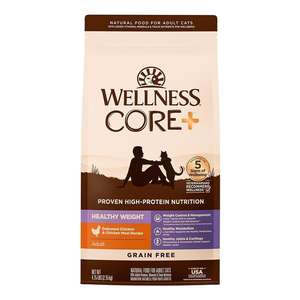 WELLNESS Core 貓糧 貓乾糧推薦：Wellness CORE 貓糧 無穀物體重管理配方 4.75lb (賞味期限 2025.10)