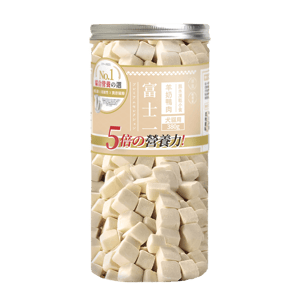 富士一 小食 貓零食 寵物零食推薦：富士一 凍乾小食 脫水羊奶鴨肉軟骨素粒 380g (貓犬用)