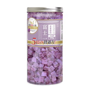 富士一 貓零食 富士一 凍乾小食 脫水紫薯酸奶粒 370g (貓犬用)