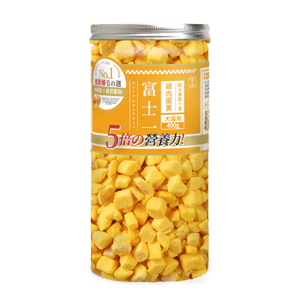 富士一 小食 貓零食 寵物零食推薦：富士一 凍乾小食 爆毛雞肉蛋黃粒 490g (貓犬用)