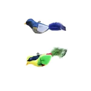 貓玩具 智能發聲像真小鳥玩具 款式隨機 1隻 (圖片3)