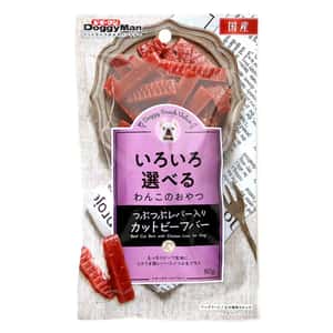 DoggyMan 狗零食 DoggyMan 日本製狗零食 牛肉雞肉雞肝條 80g