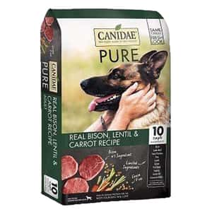 CANIDAE 狗糧 CANIDAE 咖比 狗糧 PURE Land 無穀物陸地成犬配方(美洲野牛小扁豆紅蘿蔔) 10lb (1587)