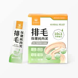 汪喵星球 貓零食狗零食 汪喵星球 dogcatstar 保健純肉泥 排毛保健純肉泥 (體驗組) 6g*2 (HS796)