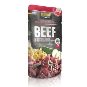 狗罐頭 Belcando 狗濕糧 狗餐包 牛肉、麵筋&西葫蘆配方 125g