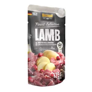 狗罐頭 Belcando 狗濕糧 狗餐包 羊肉、土豆&越橘配方 125g