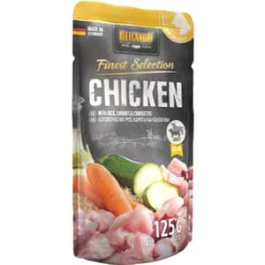 狗罐頭 Belcando 狗濕糧 狗餐包 雞肉、大米、胡蘿蔔&西葫蘆配方 125g