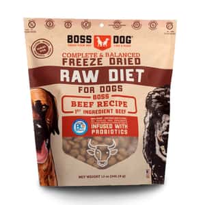 Boss Dog Boss Dog 犬用主食凍乾 牛肉配方 12oz (02400)