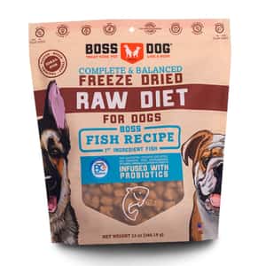 Boss Dog Boss Dog 犬用主食凍乾 魚肉配方 12oz (02410)