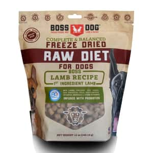 Boss Dog Boss Dog 犬用主食凍乾 羊肉配方 12oz (02412)