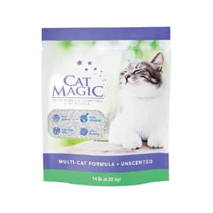 貓砂 Cat Magic 礦物貓砂 紫標-低敏抑菌 (無⾹) 14lb (35802)