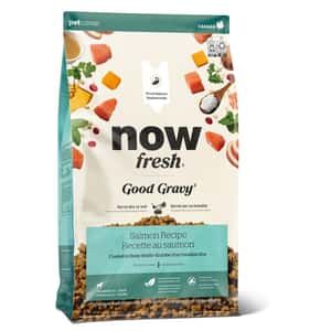 now FRESH 狗糧 now FRESH 狗糧 細細粒小型犬糧 香濃火雞骨湯外層乾糧 - 三文魚配方(含古代穀物) 22lb (FG00652)