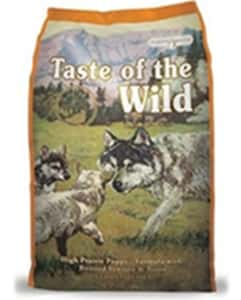 Taste of the Wild 狗糧 Taste of the Wild 無穀物野牛+烤鹿肉幼粒配方(全犬糧) 13kg 舊規格
