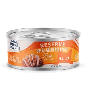 Natural Balance Natural Balance L.I.D. 肉醬貓罐頭 鴨肉青豆配方 3oz (00672)