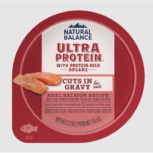 Natural Balance Natural Balance 頂級滋味杯 三文魚肉塊配肉汁配方 2.7oz (00704)