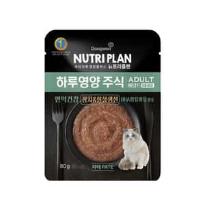 Nutriplan 貓罐頭 Nutriplan AAFCO 全日營養貓濕糧 成貓吞拿魚及白魚 80g (1002277)