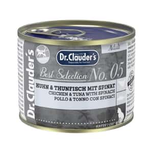 Dr Clauders Dr.Clauder's 貓罐頭 吞拿魚雞肉菠菜 200g (DC5200)