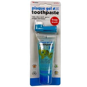 口腔護理 清潔美容用品 Petkin 蘆薈薄荷啫喱牙膏 + 指套牙刷 (PN5397)