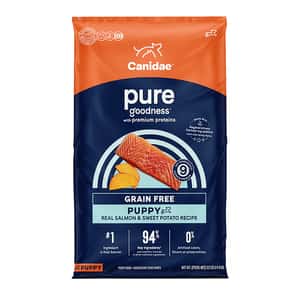 CANIDAE 狗糧 CANIDAE 咖比 狗糧 PURE 無穀物幼犬配方 三文魚&甜薯 22lb (16L22)