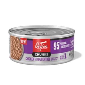 Orijen Orijen 貓罐頭 幼貓罐 奢華鮮肉 雞肉吞拿魚 155g (OC-C-K155)