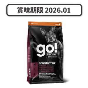 GO 狗糧 GO! SOLUTIONS 狗糧 低敏美毛系列 羊肉 3.5lb (1303091T) (賞味期限 2026.01)