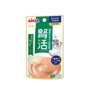 AIXIA 愛喜雅 貓罐頭 AIXIA 愛喜雅 貓濕糧 腎活 健康主食餐包系列 吞拿魚+鰹魚醬 40g (JK-2)