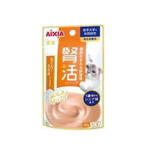 AIXIA 愛喜雅 貓罐頭 AIXIA 愛喜雅 貓濕糧 腎活 健康主食餐包系列 吞拿魚+雞肉醬 40g (JK-3)