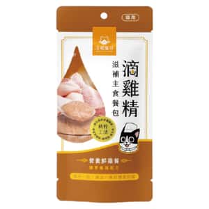 汪喵星球 貓罐頭 汪喵星球 貓餐包 DogCatStar 滴雞精滋補主食餐包 腸胃養護 營養鮮雞餐 40g (FM288)