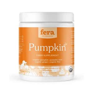 其他 保健用品 Fera Pets Supplement 貓狗營養補充品 USDA有機認證 有機南瓜纖維補充粉 227g (犬貓通用) (4596)