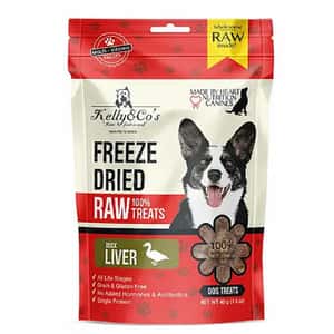 其他 狗零食 Kelly & Co's 狗零食 脫水凍乾小食 鴨肝 40g