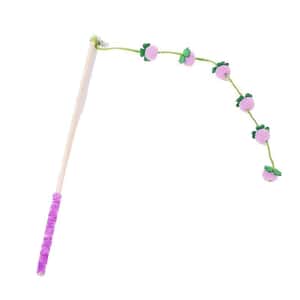 HelloDOG 玩具嚴選 貓玩具 碩果累累逗貓棒 一支 (顏色隨機) (圖片4)