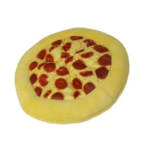 其他 狗玩具 HelloDOG 玩具嚴選 狗玩具 狗狗嗶嗶發聲玩具 培根芝士披薩