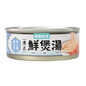 怪獸部落 貓罐頭 怪獸部落 貓犬副食罐 港式鮮煲湯 銀耳魚湯 80g