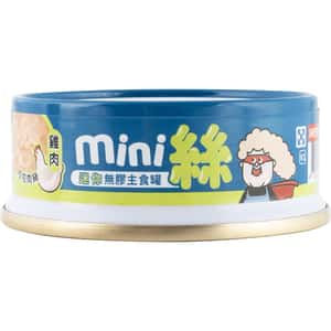 HEROMAMA 貓罐頭 HeroMama 貓罐頭 無膠迷你主食罐 咬咬肉絲 泌尿護膚配方 雞肉 55g