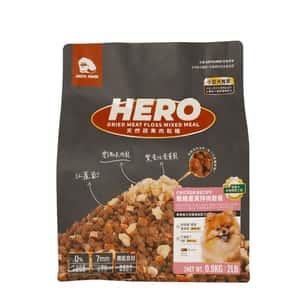 HEROMAMA 狗糧 HeroMama 狗糧 天然蔬果肉鬆糧 小型犬用 雞肉拌肉鬆餐 2.7kg (圖片上重量只供參考)