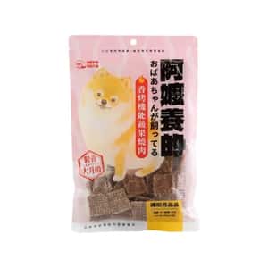 HEROMAMA 狗零食 HeroMama 狗小食 阿嬤養的系列 香烤機能蔬果燒肉 護眼亮晶晶 80g