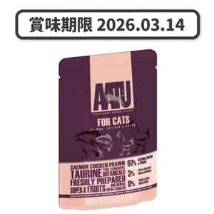 AATU 貓罐頭 AATU 貓濕糧 主食配方 雞肉+三文魚 85g (ATWCS85) (賞味期限 2026.03.14)