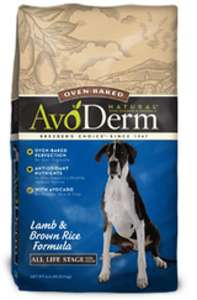 AvoDerm牛油果 狗糧推薦：AvoDerm Natural 牛油果烘焙紐西蘭羊配方狗糧 (1歲以上成犬) 15lb
