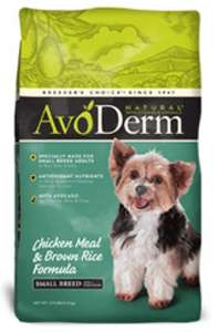 AvoDerm牛油果 狗糧推薦：AvoDerm Natural 雞肉配方細粒裝狗糧 (1歲以上成犬) 3.5lb
