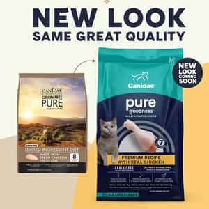 CANIDAE 貓糧 CANIDAE 咖比 貓糧 PURE Elements 無穀物雞肉全貓配方 5lb 啡色 (3512)