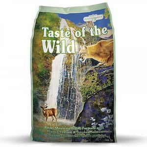 Taste of the Wild 貓糧 Taste of the Wild 無穀物烤鹿肉+煙燻三文魚配方(全貓糧) 7kg 舊規格