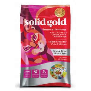 Solidgold 貓糧 solidgold素力高 無穀物(紅莓精華)全貓乾糧 Nature's Harmony 3lb (停售)