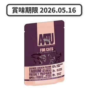 AATU AATU 貓濕糧 主食配方 雞肉+三文魚 85g (ATWCS85) (賞味期限 2026.05.16)