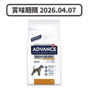 ADVANCE 處方糧 ADVANCE 處方糧 狗糧 中大型犬減肥配方 WEIGHT BALANCE MEDIUM-MAXI 3kg (923528) (賞味期限 2026.04.07)