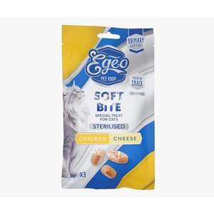 其他 Egeo 貓零食 肉醬夾心系列 雞+芝士 3x10g (HF04251)